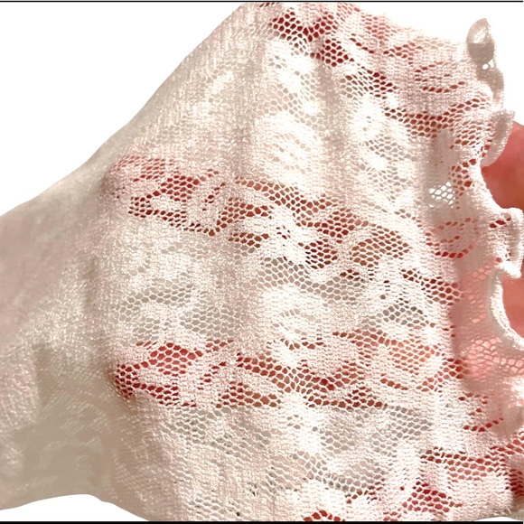 COPY - NWT FP Intimately Layered in Lace Leggings ivory sheer - Picture 7 of 11